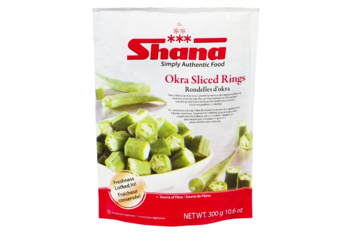 Shana - Okra Rings (300g)