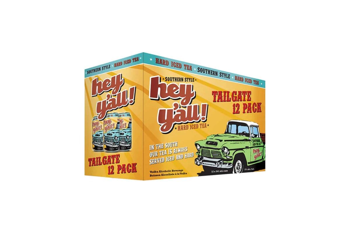 Hey Y'all - Hard Iced Tea 12pk (12 x 355 ml)
