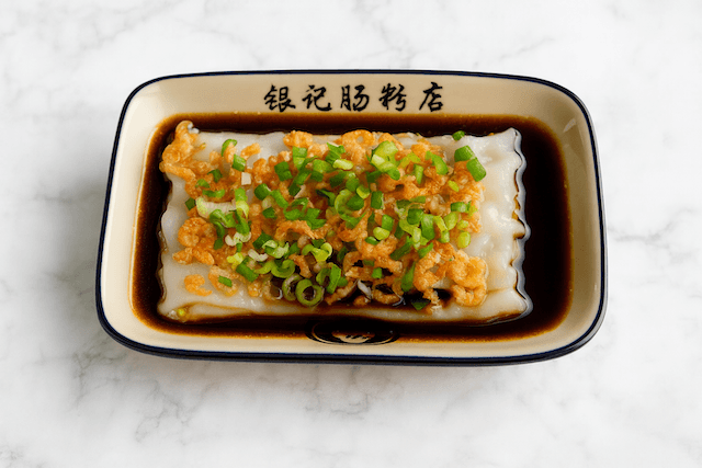 R18 Fresh rice noodle roll with dry shrimp / R18 鮮味蝦米腸粉