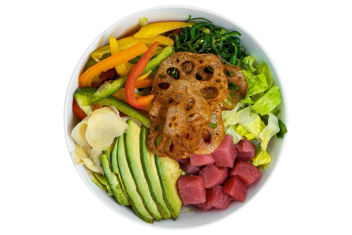 Wasabi Tuna Poke Bowl