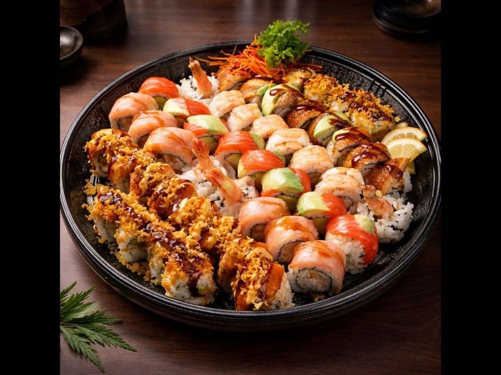 Hanaya Special Roll Tray