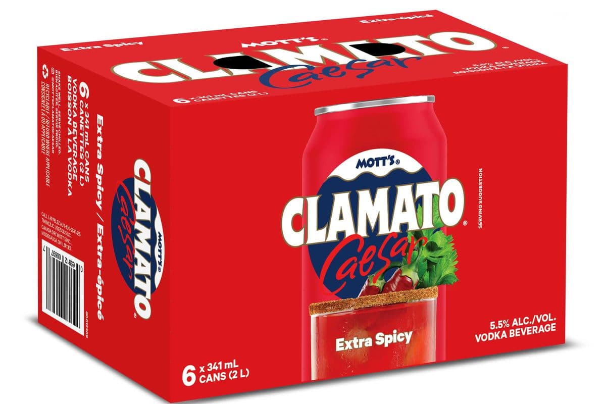Clamato Extra Spicy (6 x 355ml)