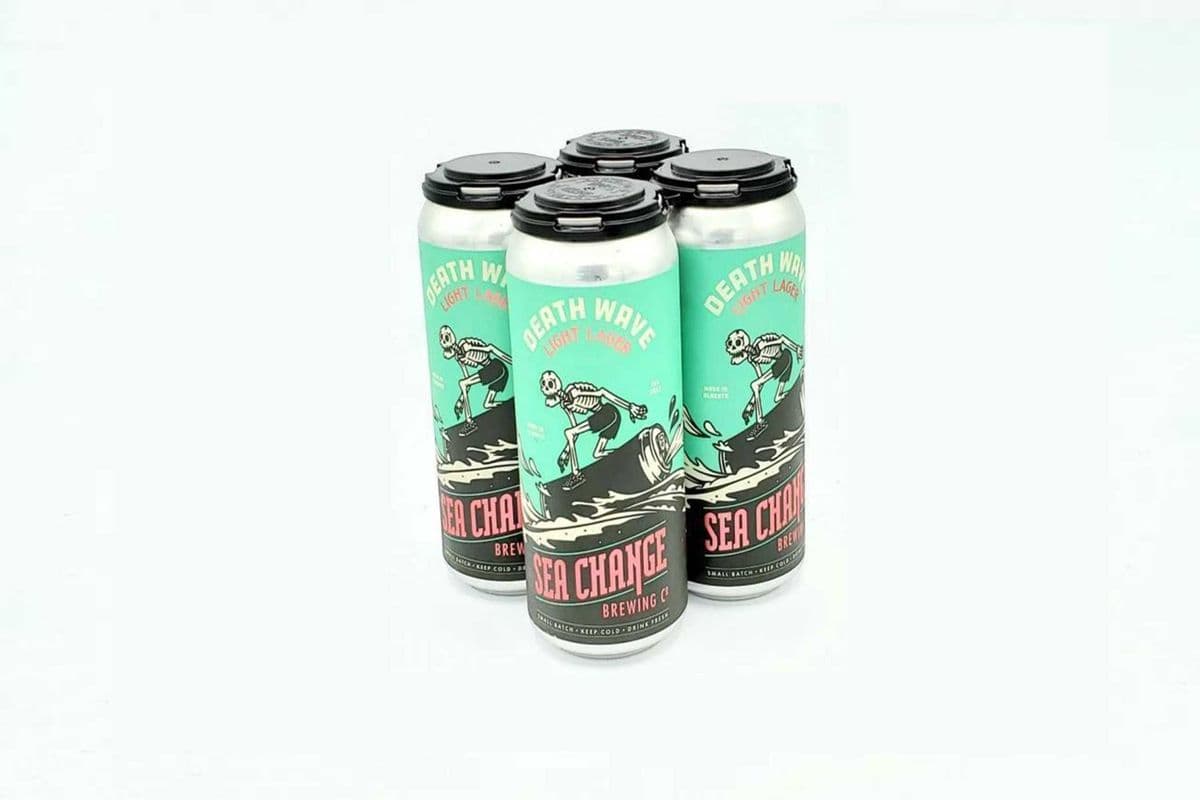 110923. SEA CHANGE DEATH WAVE LIGHT LAGER (4 x 473ML (CANS))