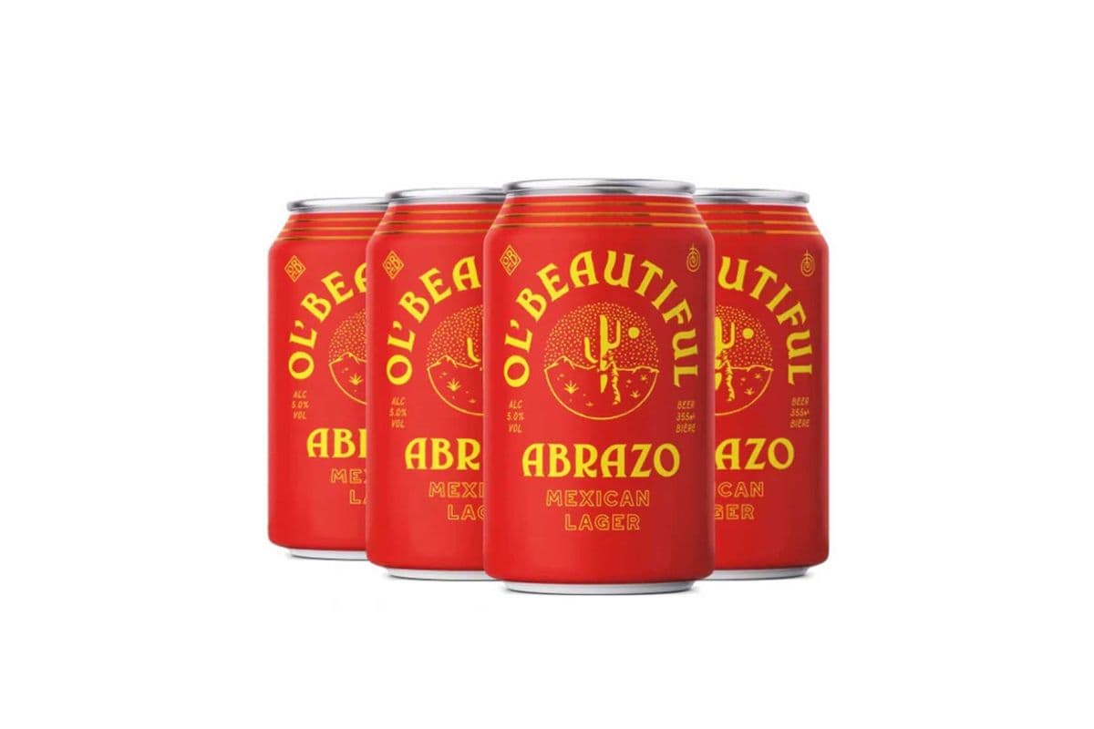 Ol Beautiful Abrazo Mexican Lager (6 Cans) (6 x 355ML)