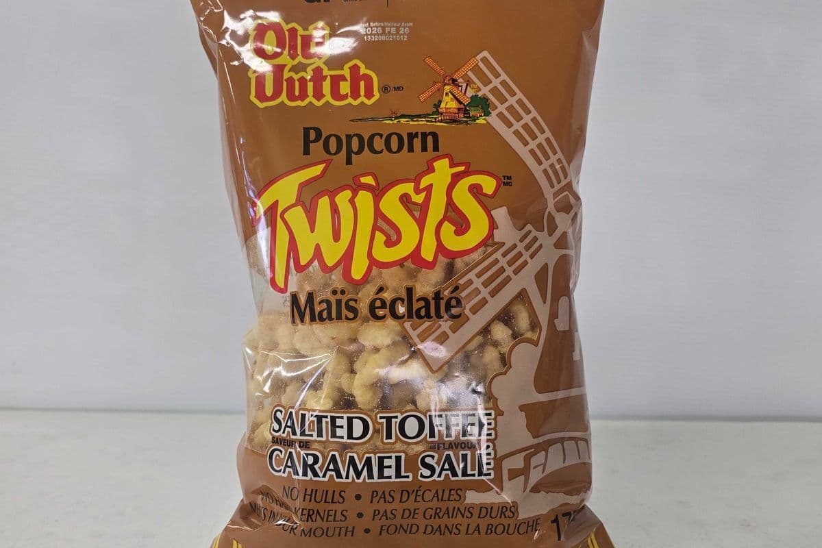 Old Dutch Popcorn Twists Salted Toffee (175g)