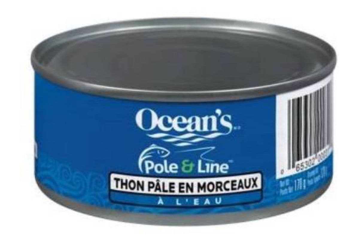Ocean’s - Thon Pâle en Morceaux à l’Eau / Flaked Light Tuna in Water (170 g)