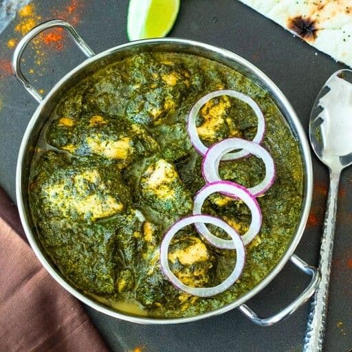 Lasuni Chicken Palak