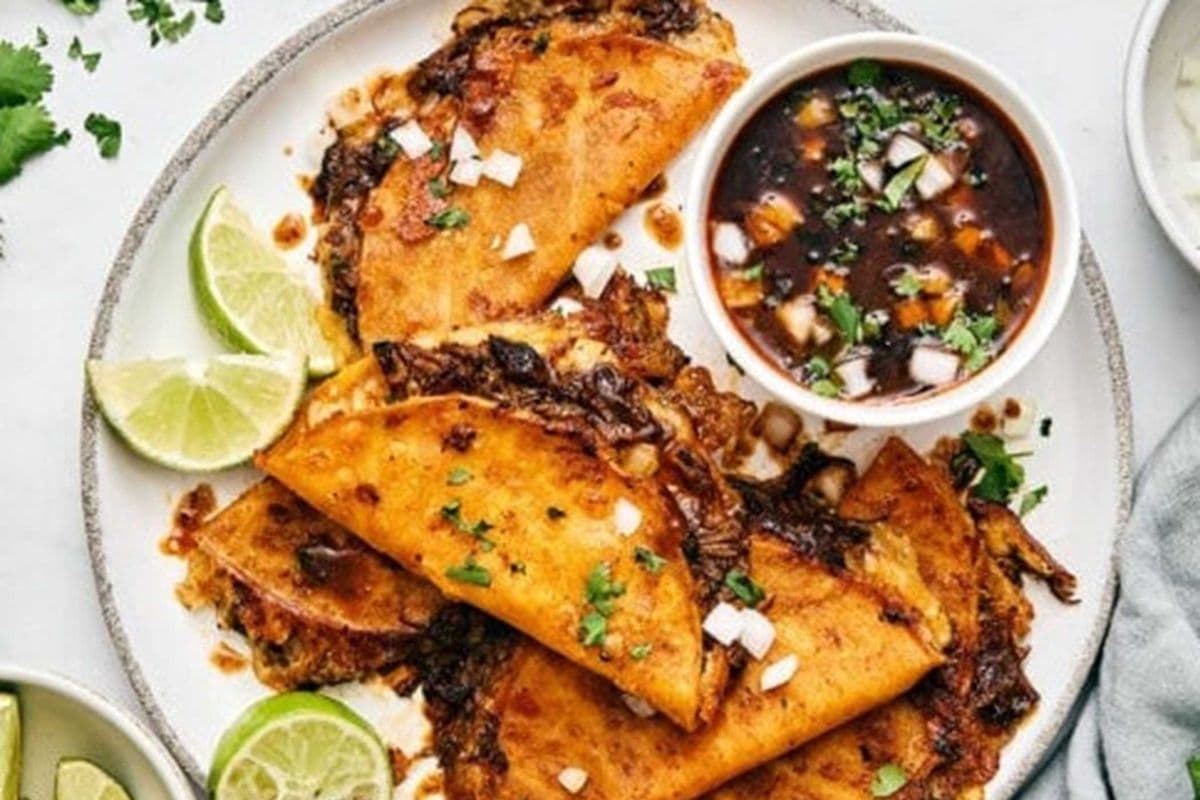 Classic Birria Tacos (3 Pcs)