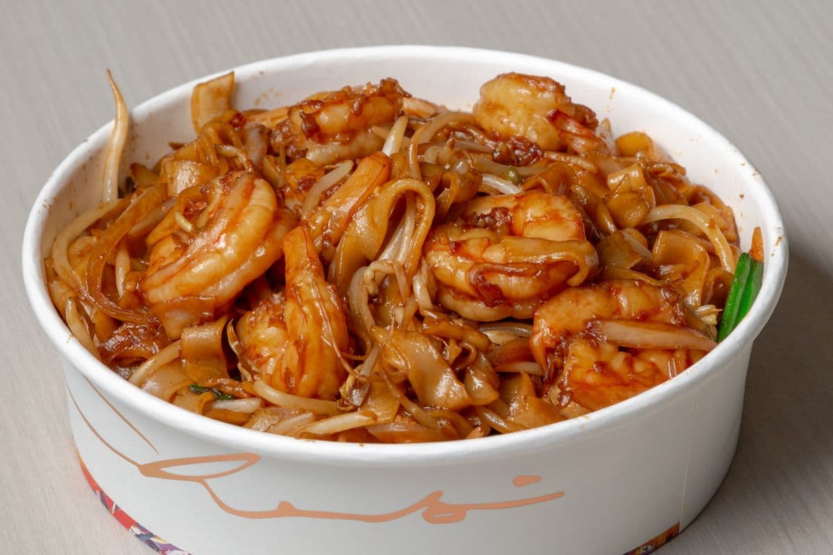 Shrimp Ho Feng 虾炒河粉