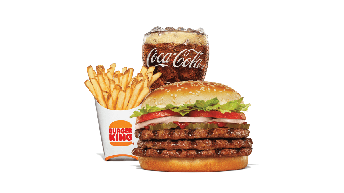 Triple Whopper® Medium Combo