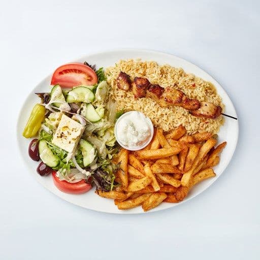 Assiette souvlaki au porc (2)