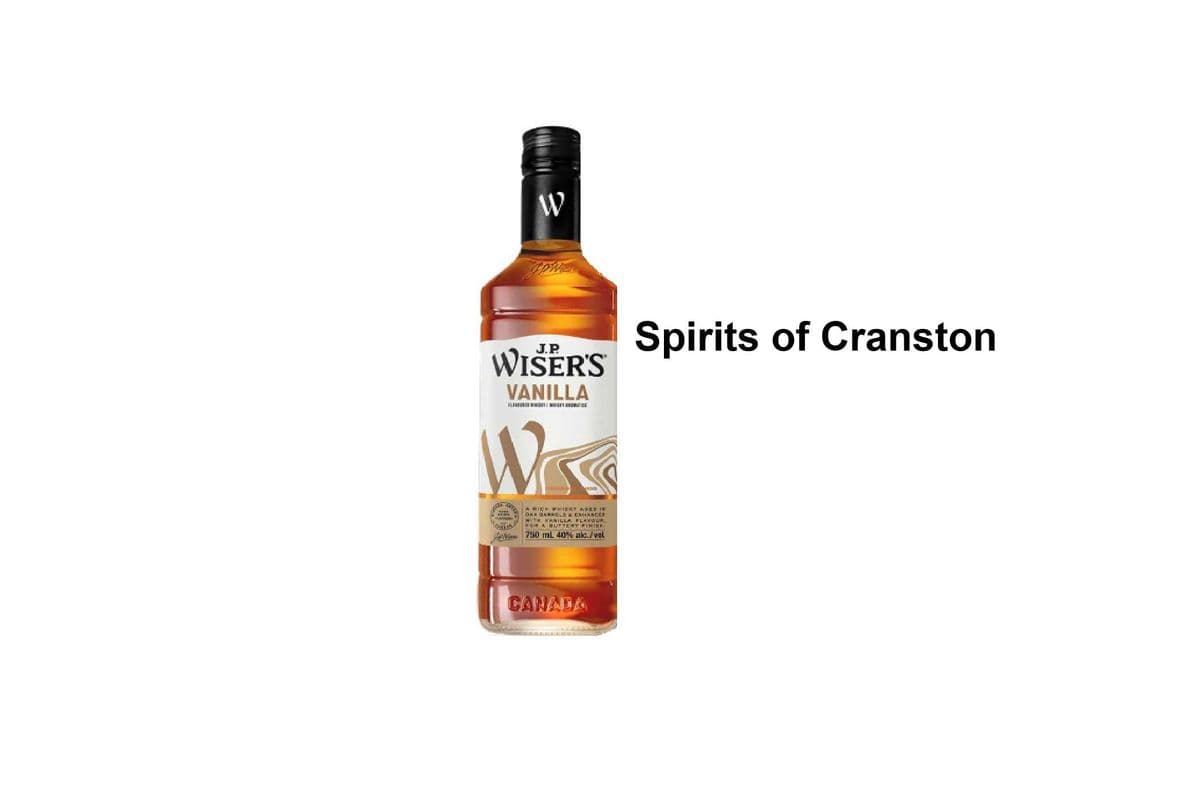 J.P. WISER'S VANILLA 750ML (1 x 750ML)
