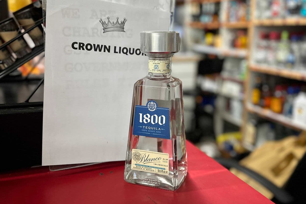 1800 BLANCO (SILVER) TEQUILA (1 x 750ml)
