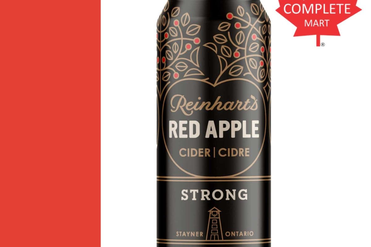 REINHART'S RED APPLE CIDER 473ML (1 x 473ML)