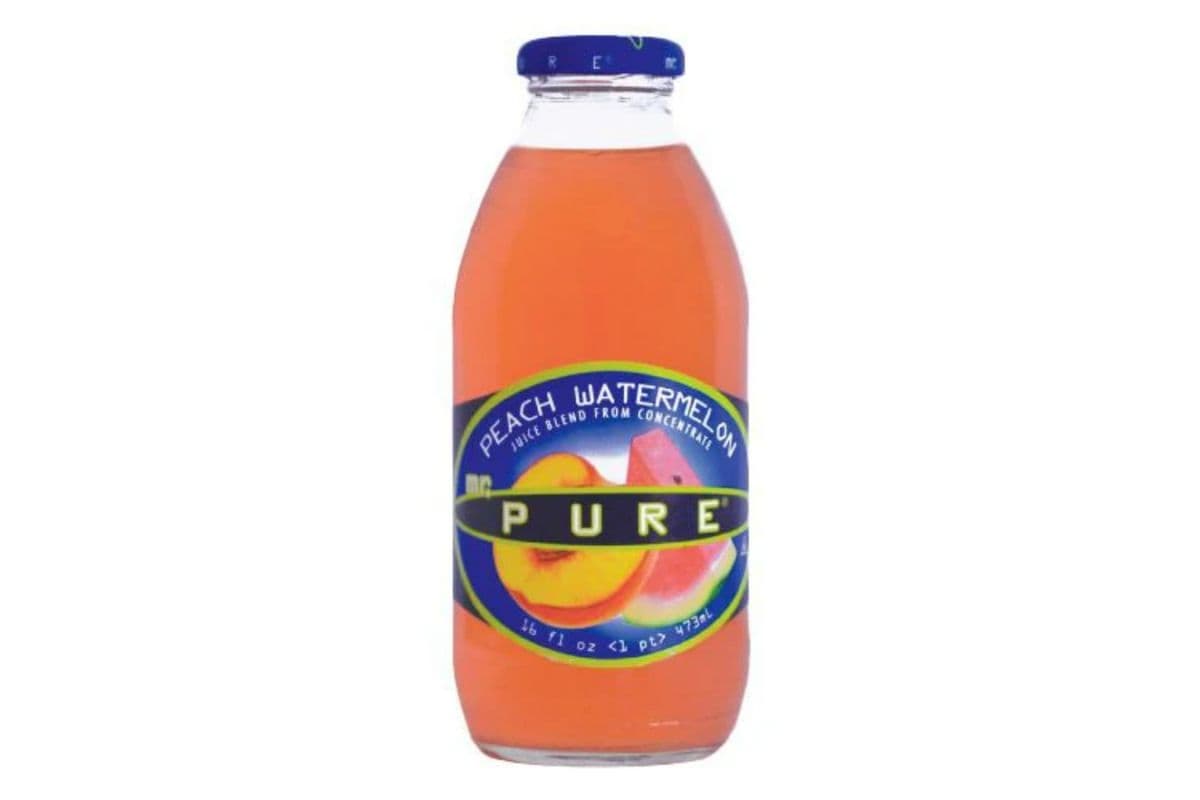 Mr. Pure Peach Watermelon Juice (473 ml)