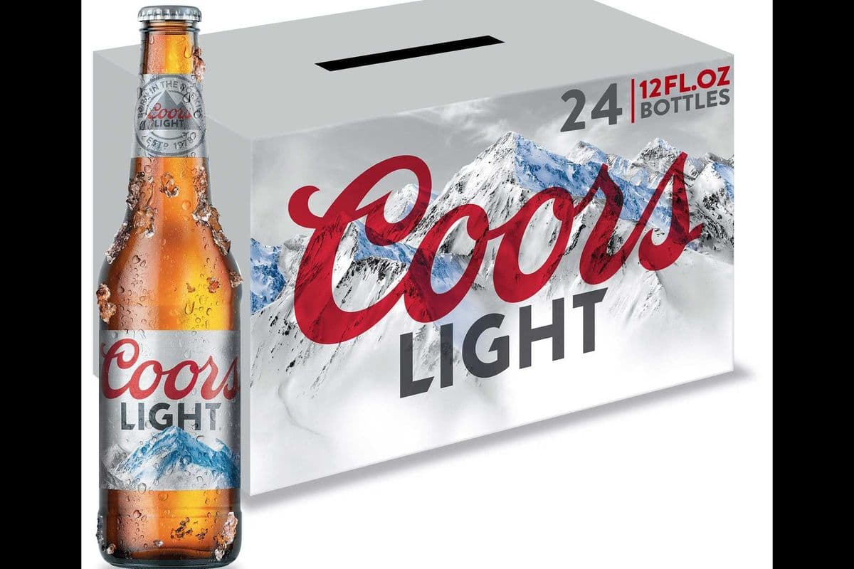 COORS LIGHT (24 x 341 ML BOTTLE) (24 x 341ML)