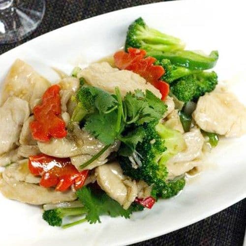 Poulet et brocoli avec riz / Chicken and Broccoli with Rice