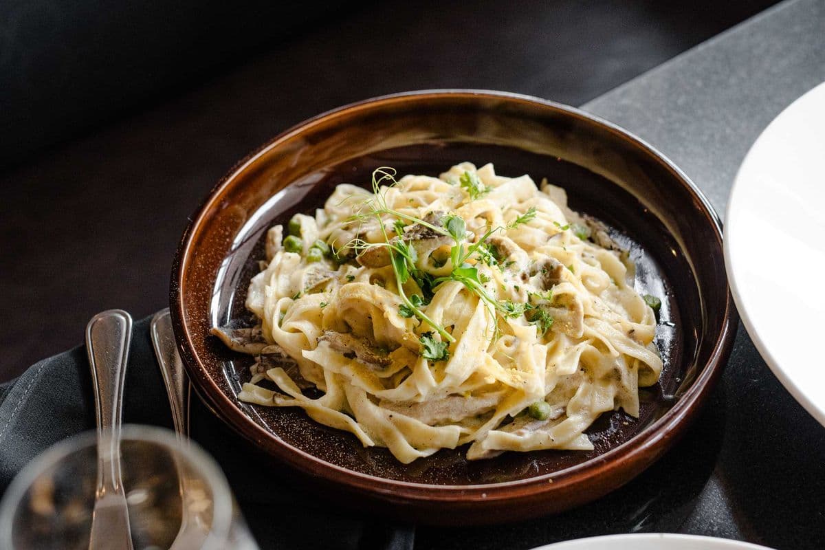 Creamy Cashew Fettuccine