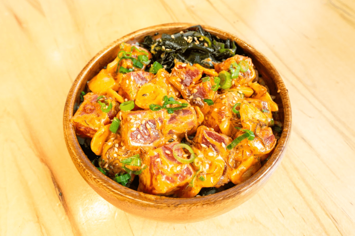 Spicy Garlic Ahi