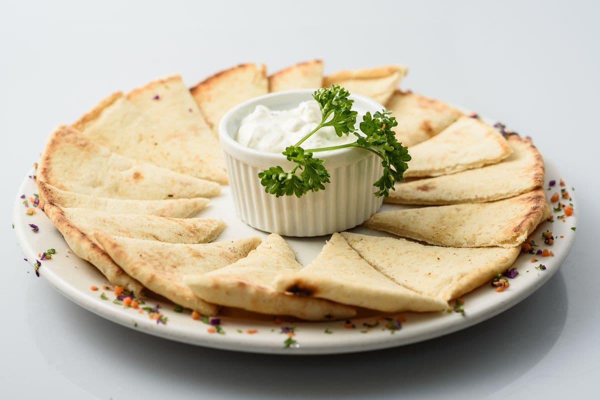 Pita and Tzatziki