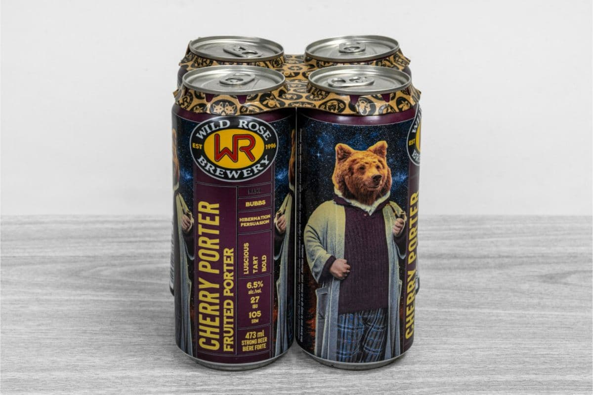 Wild Rose Cherry Porter (4 x 473 ml Cans)