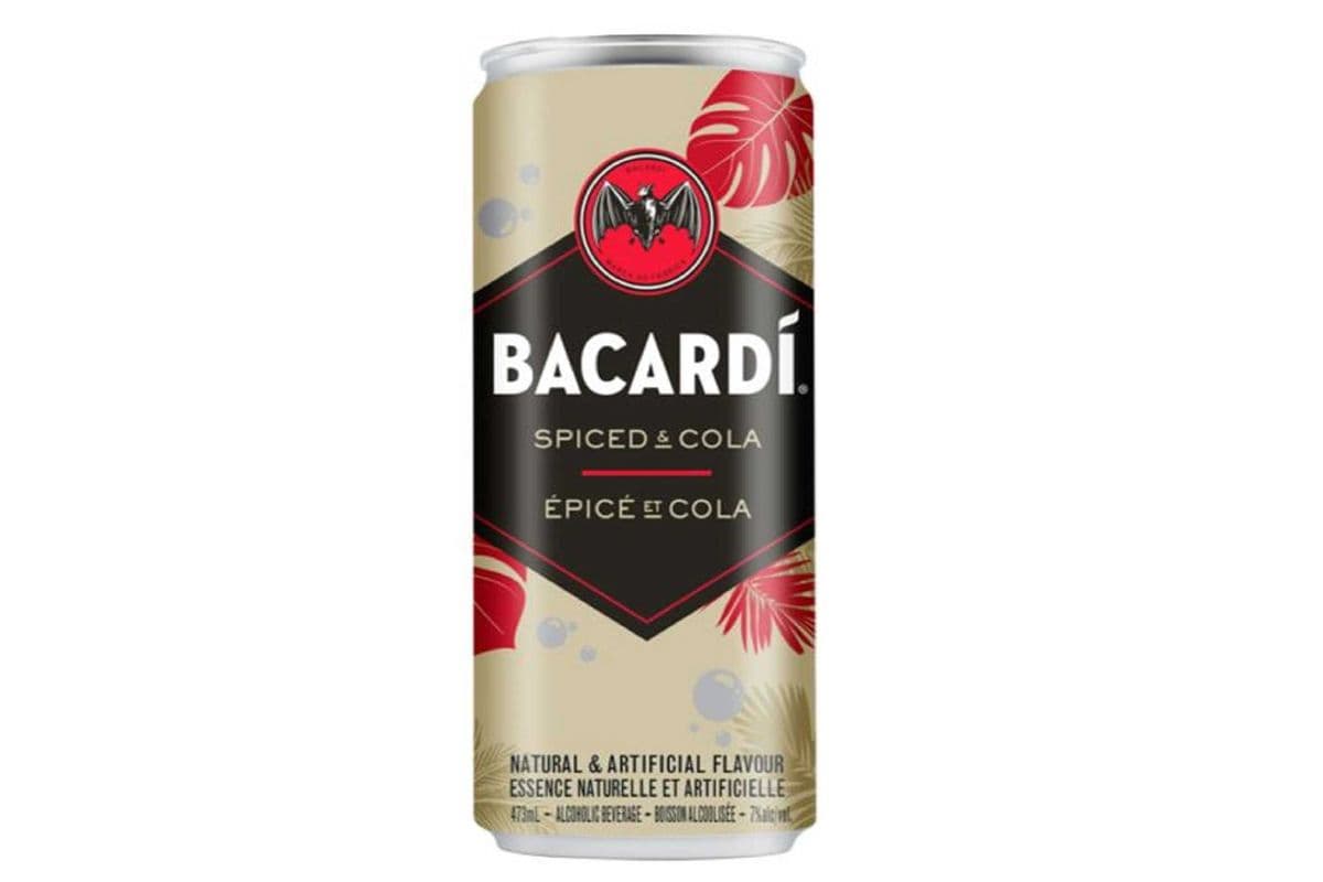 BACARDI SPICED & COLA (1 x 473 ML)