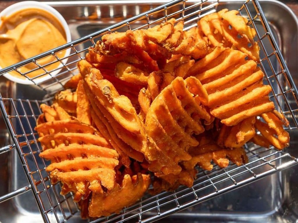 Basket Waffle Yam Fries