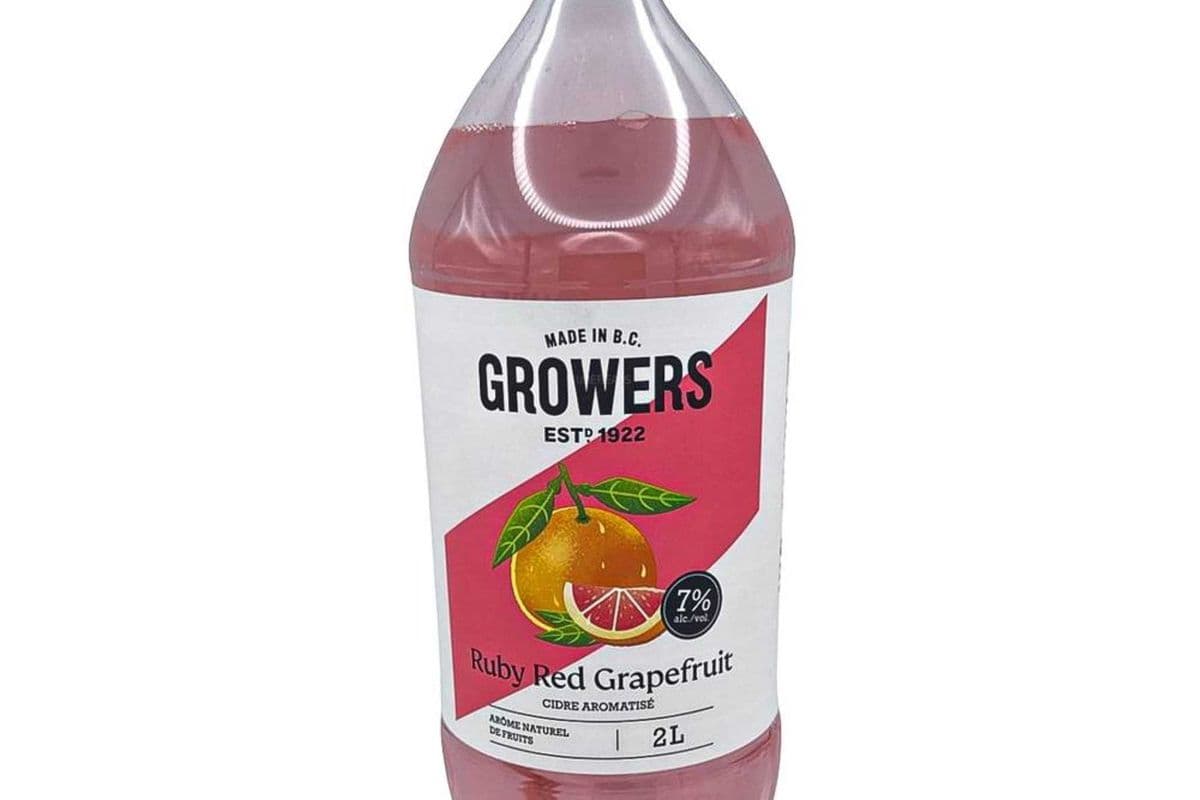 Growers Ruby Red Grapefruit (1 Bottle) (1 x 2 Lt)
