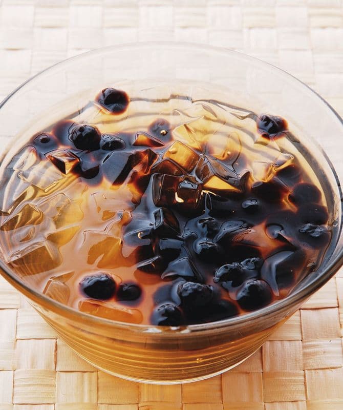 Aiyu Jelly and Pearls w/ (Black Suger/Winter Melon Lemon) / 愛玉粉圓(黑糖/冬瓜檸檬)
