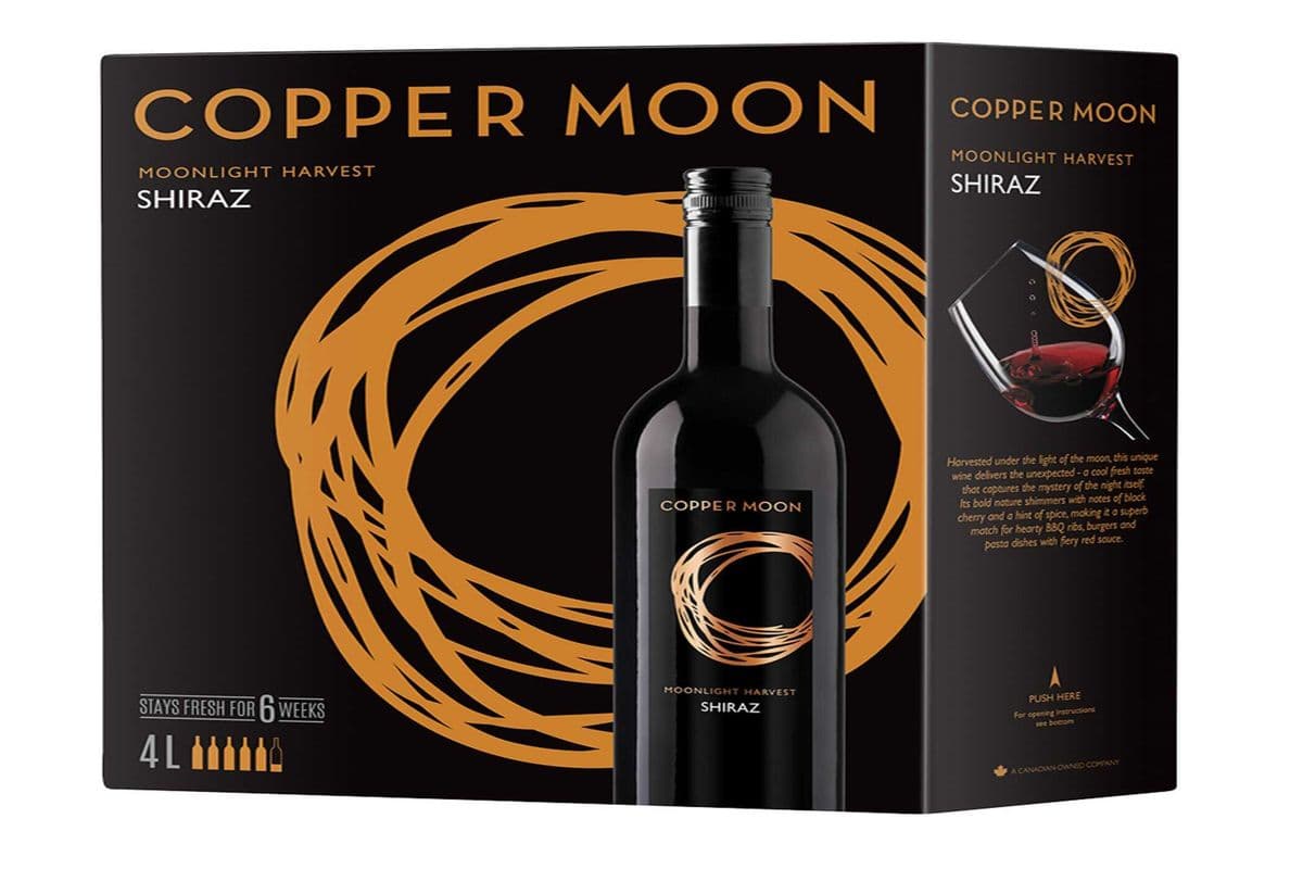 Copper Moon Shiraz 1x4L Box (1 x 4000ml)