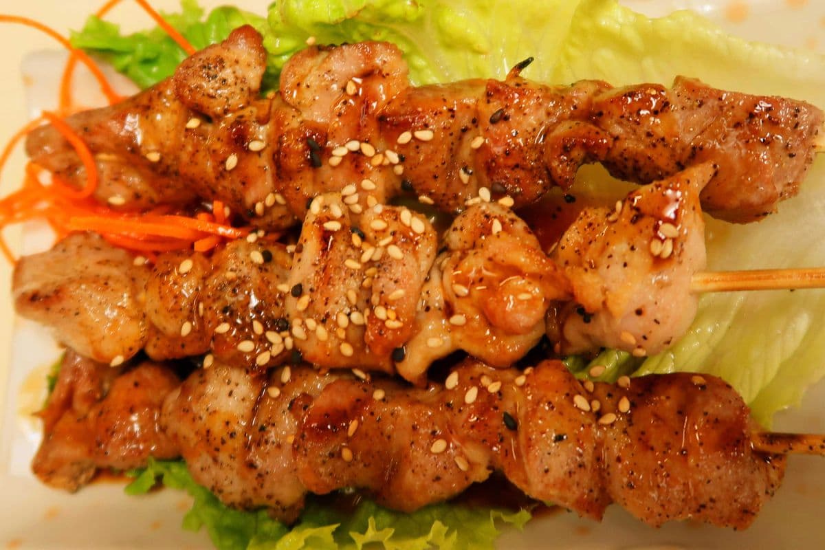 7. Chicken Yakitori (3 pcs)