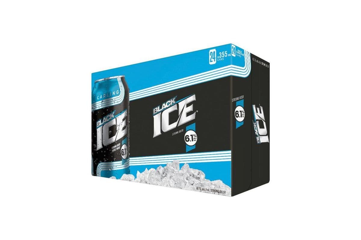 Black Ice (24 Pack) (24 x 355 ml Cans)