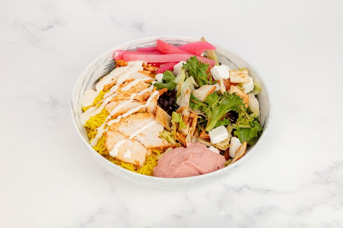 Feta Fattoush Bowl