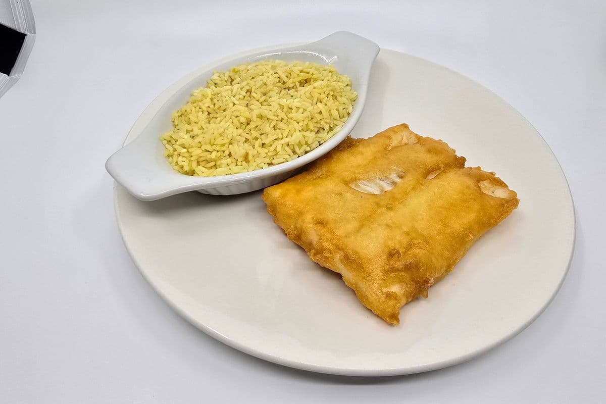Cod with Rice