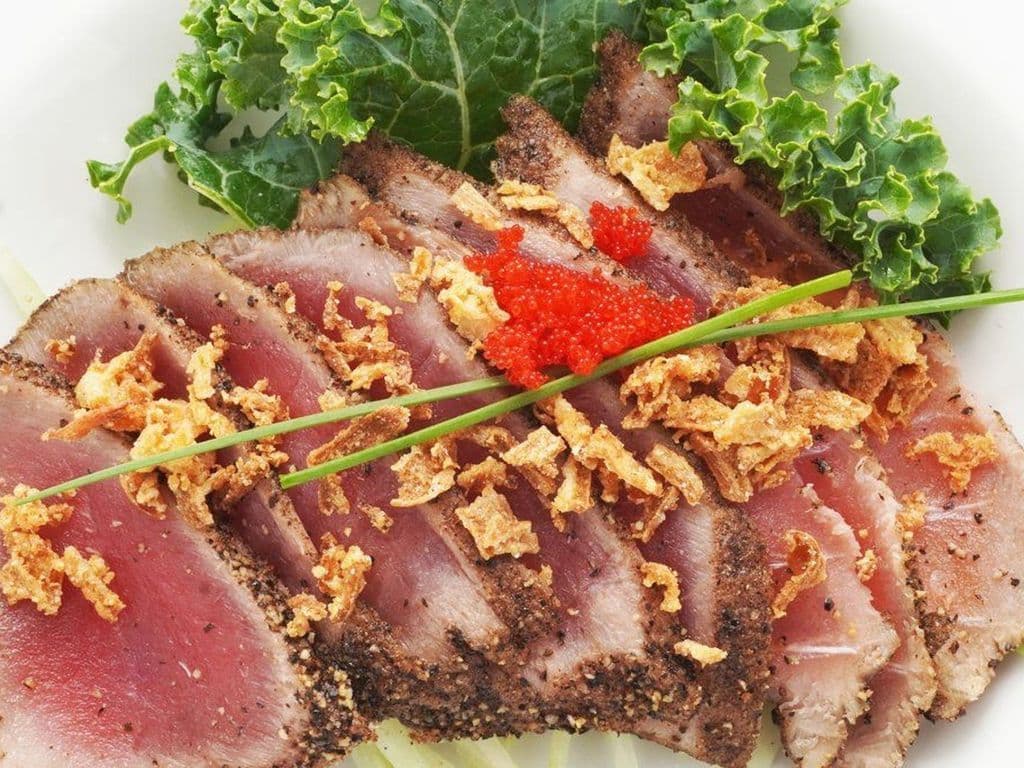 Pepper Tuna Tataki