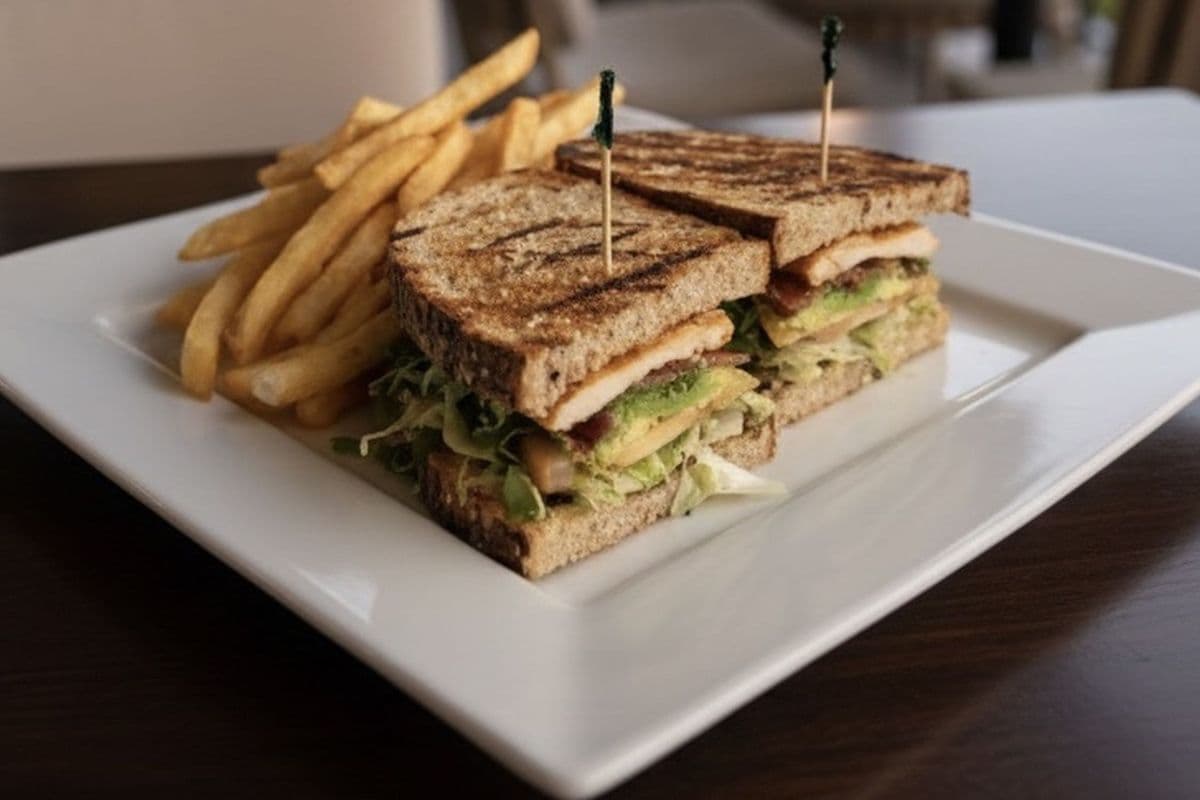 Chicken Avocado Club Sandwich
