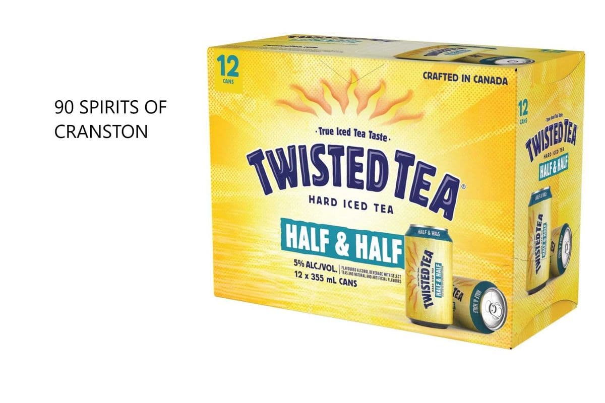 TWISTED TEA HALF & HALF ICED TEA 12 CANS (1 x 12x355ML)
