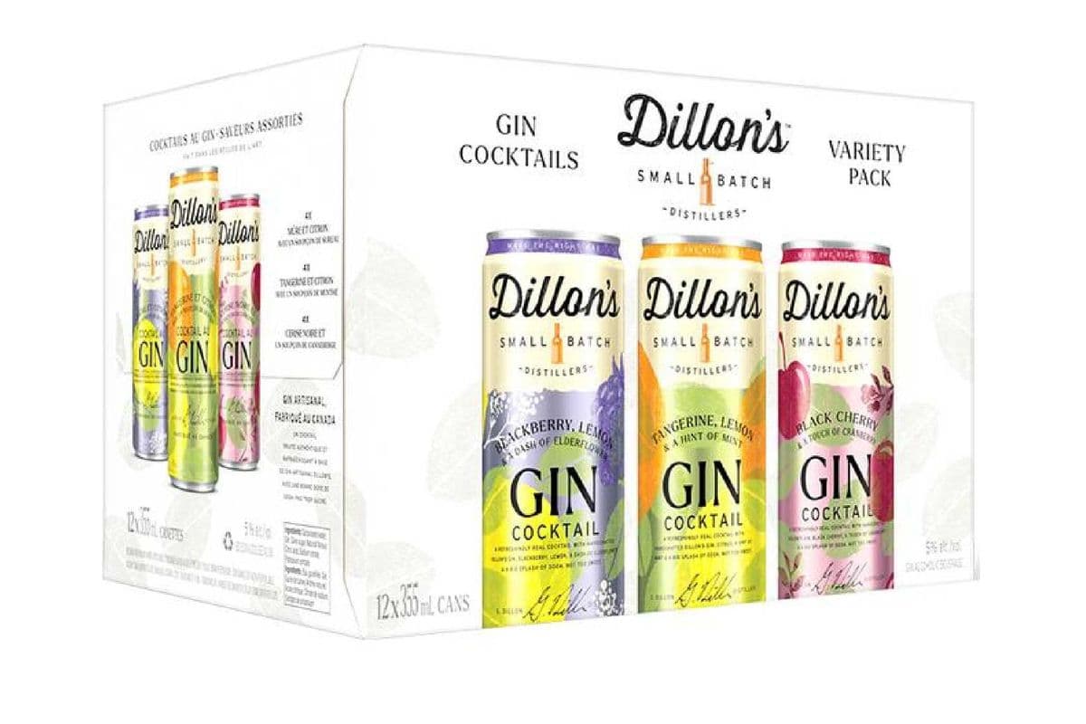 Dillon's Gin Cocktail Variety (12 x 355ml)