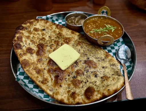 Amritsari Kulcha with Chana