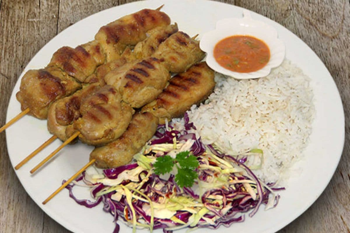 BBQ Chicken Skewers
