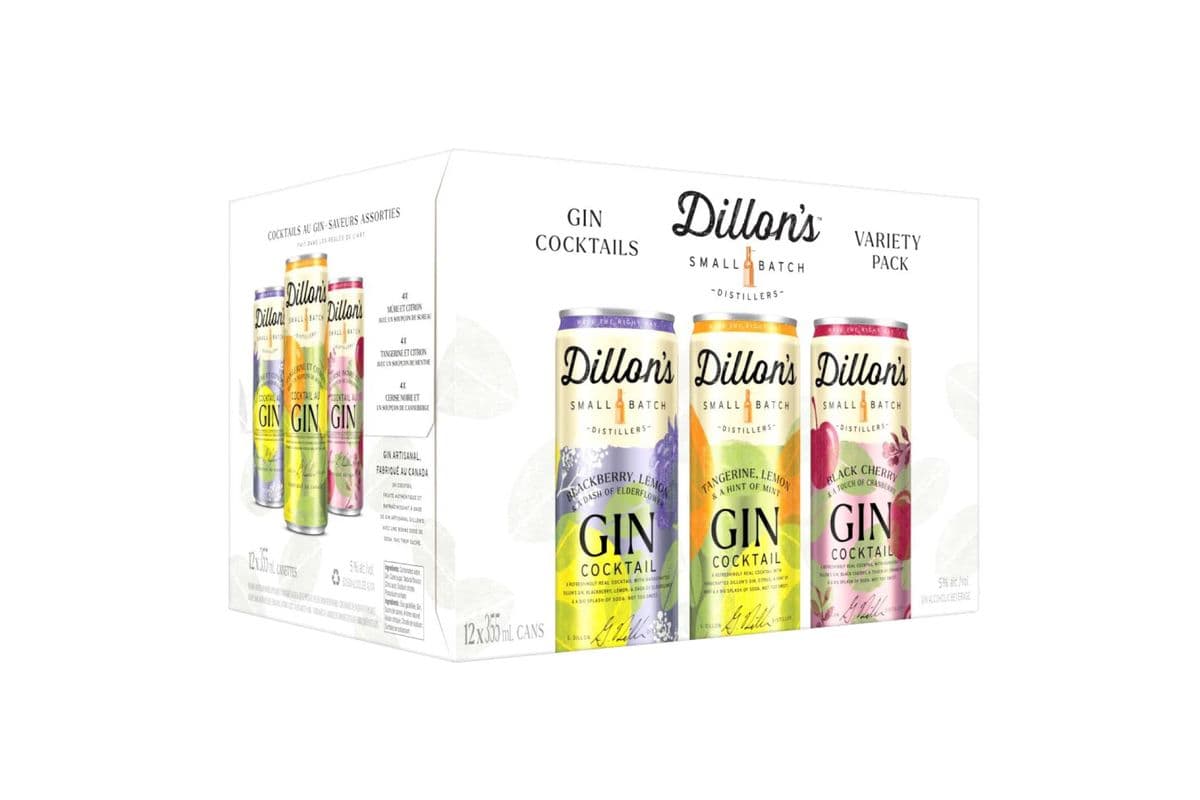 Dillon's Gin Cocktail Variety Pack (12 x 355mL Cans)