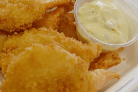 Fantail Shrimp. (8 pcs)