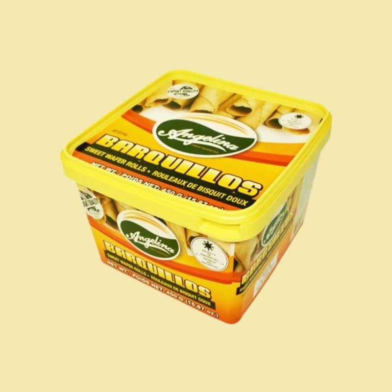 Barquillos in Tub 450g - Angelina