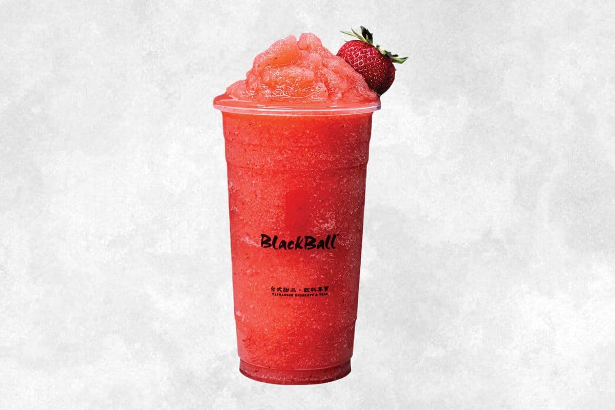 Strawberry and Crystal Pearls Slush 香香草莓晶钻冰沙