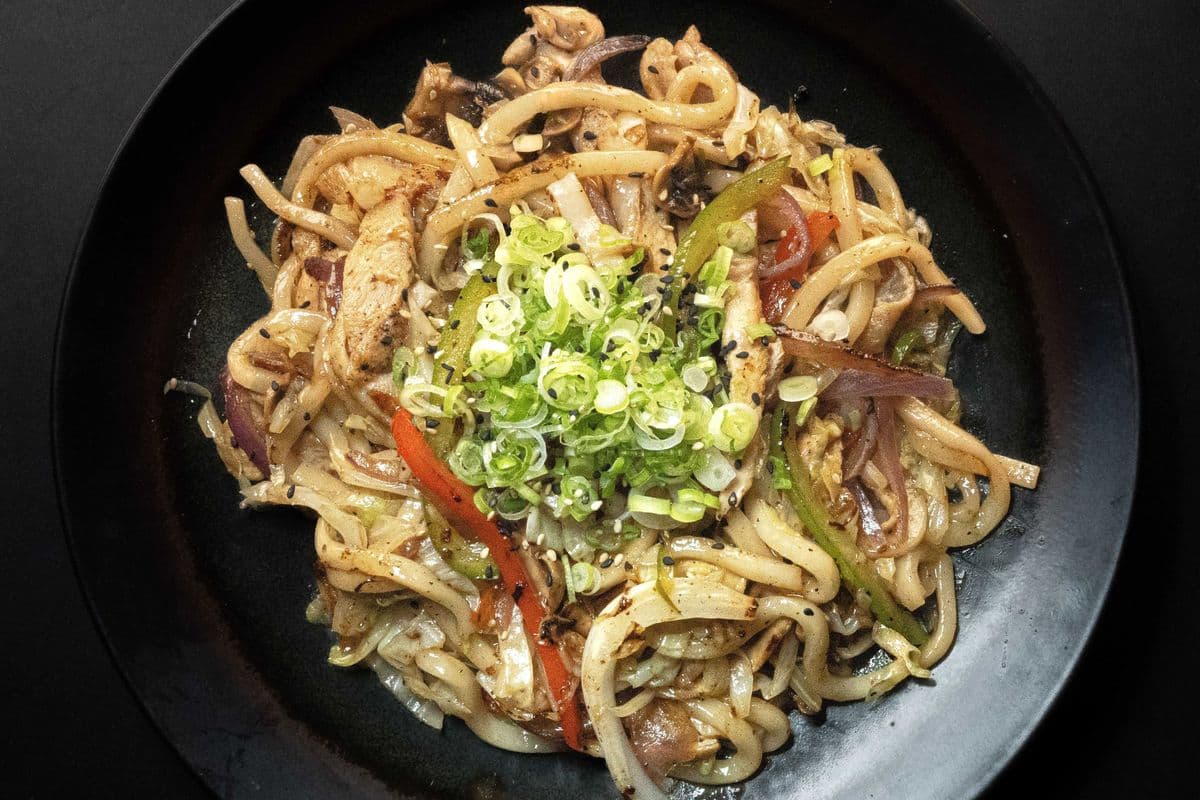 83. Chicken Fried Udon