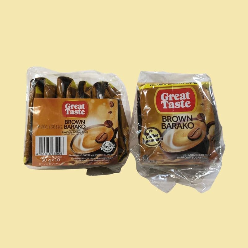 Brown Barako 10x30g - Great Taste