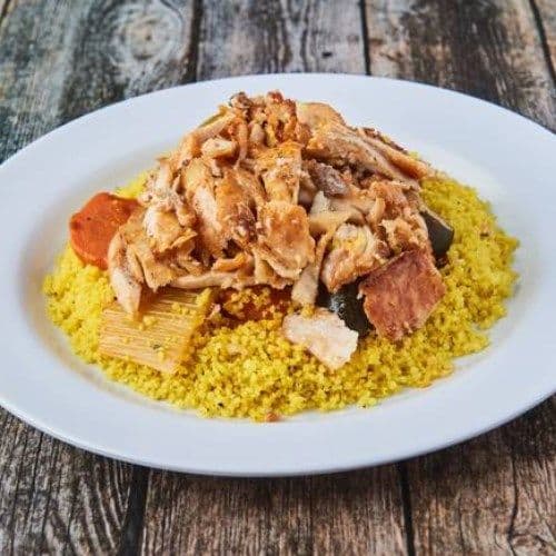 Assiette des couscous / Couscous Plate