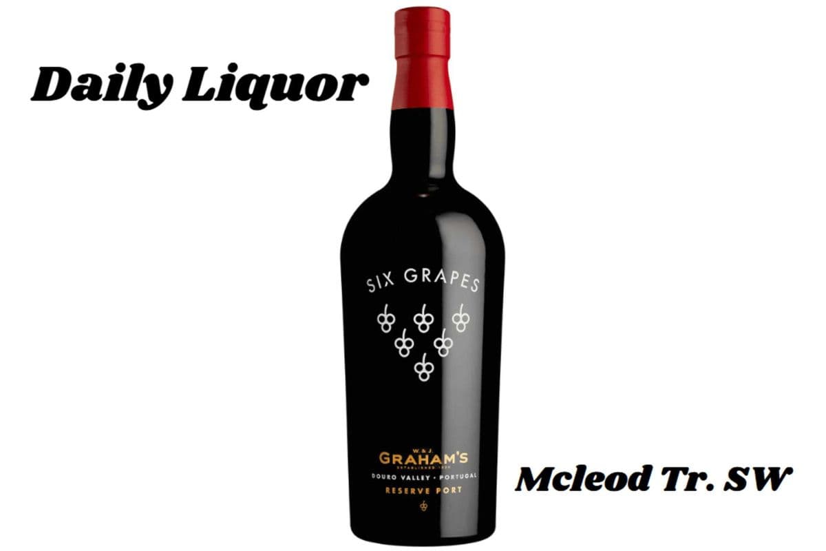GRAHAM'S SIX GRAPES RESERVE PORT 750 ML (1 x 750ML)