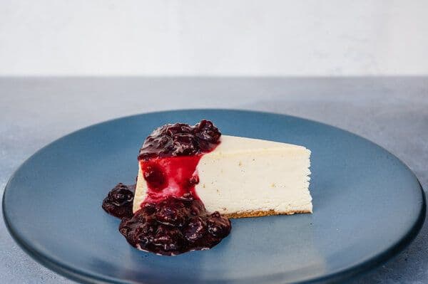 New York Cheesecake With Seasonal Fruit
