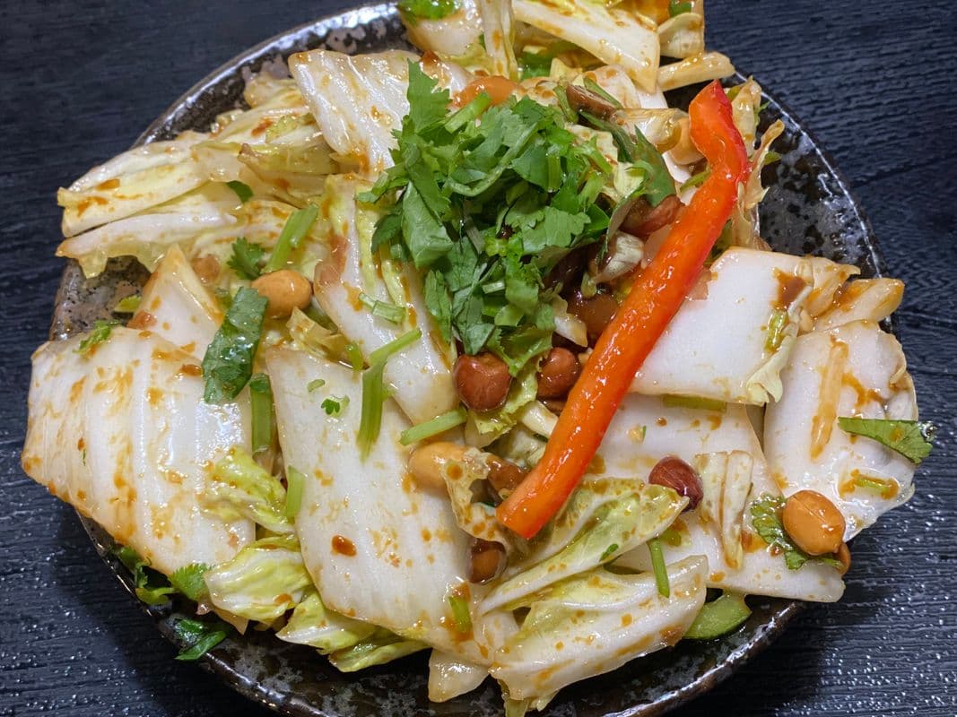 Chinese Cabbage Salad 爽口老虎菜